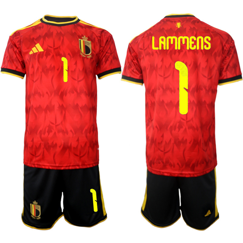 Men Belgium home #9 style 2026 World Cup Soccer jersey